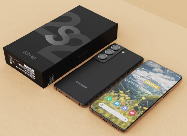 Images conceptuelles du S22+ 5G de Samsung